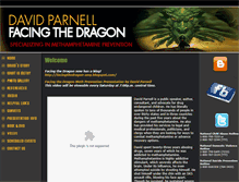 Tablet Screenshot of facingthedragon.org